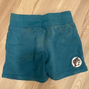 Buc-ee's Teal Shorts with Patch